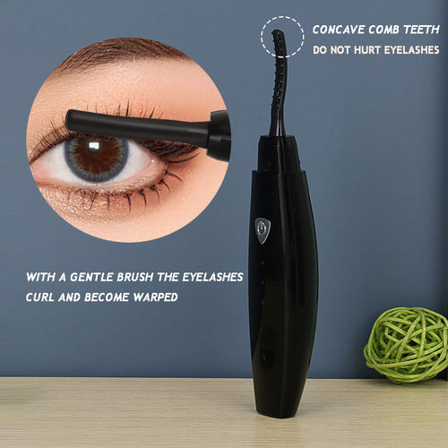 Recourbe-Cils Chauffant Électrique USB — Regard Intense en 10 Secondes